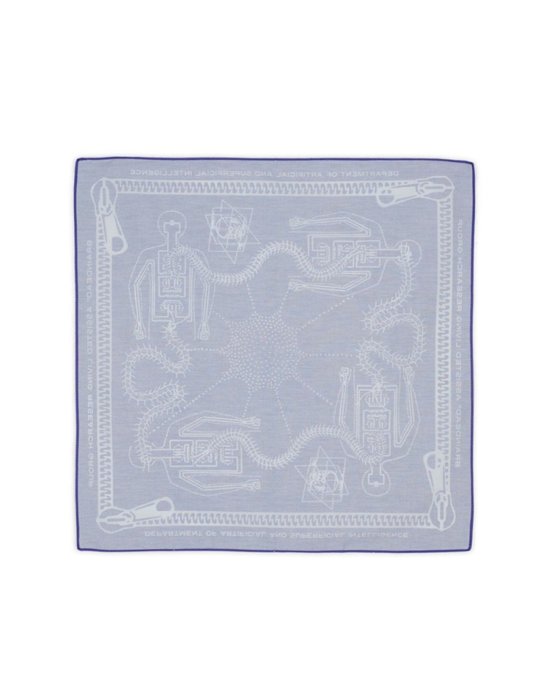 Purple Brain Dead Zipper Bandana Homeware | AU 2714693-XU