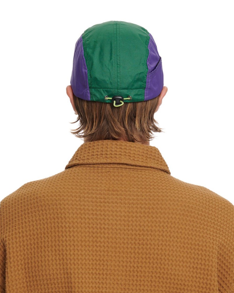 Purple Green Brain Dead Miles Trail Cap | AU 0184379-MG