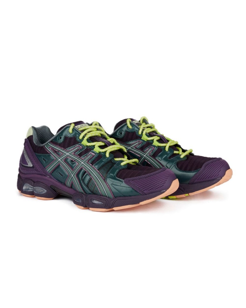 Purple Green Brain Dead X Asics Gel-Nimbus 9 Shoes | AU 4916085-YK