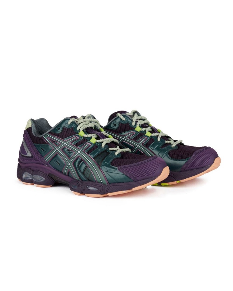 Purple Green Brain Dead X Asics Gel-Nimbus 9 Shoes | AU 4916085-YK