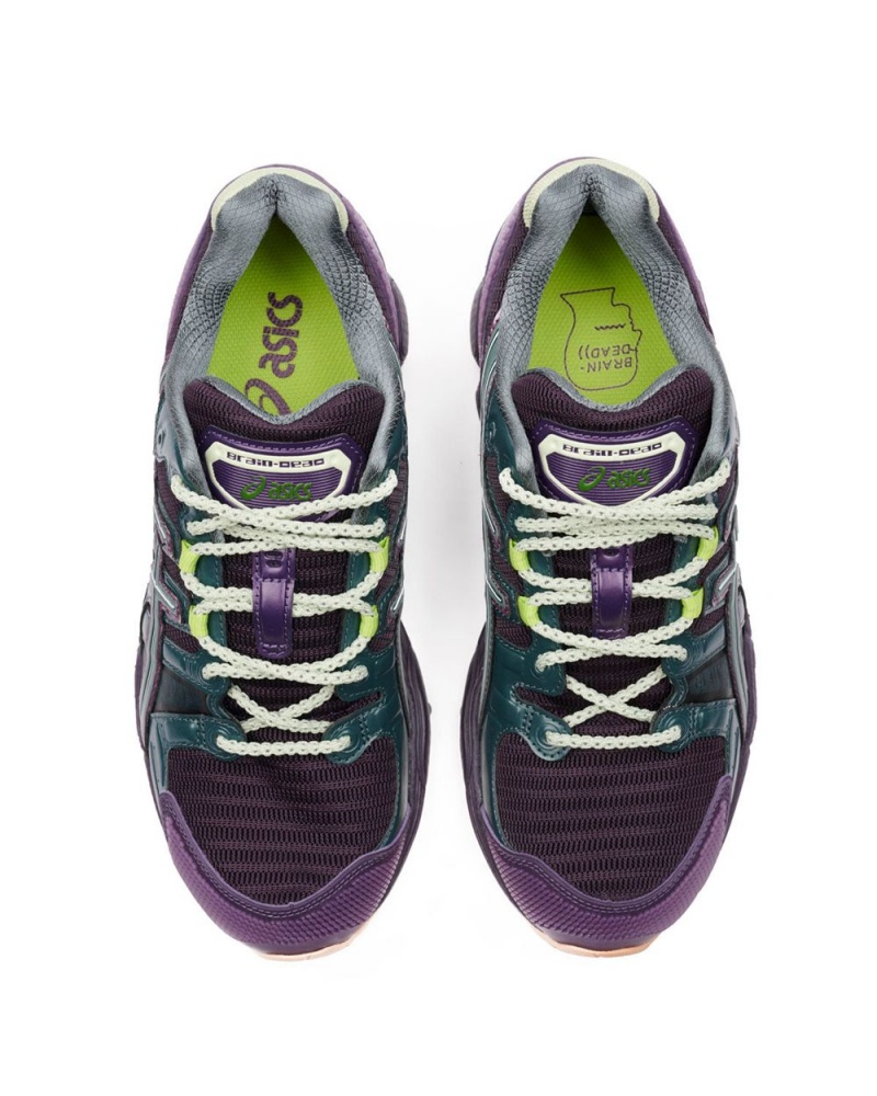 Purple Green Brain Dead X Asics Gel-Nimbus 9 Shoes | AU 4916085-YK