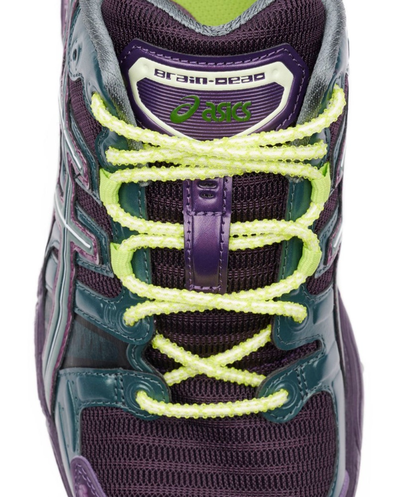 Purple Green Brain Dead X Asics Gel-Nimbus 9 Shoes | AU 4916085-YK