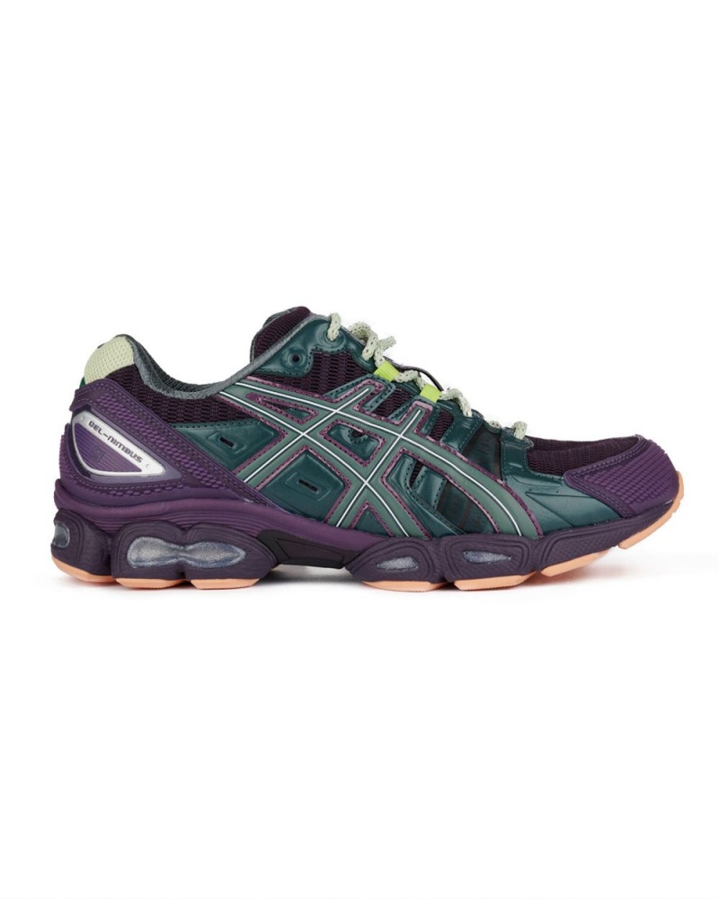 Purple Green Brain Dead X Asics Gel-Nimbus 9 Shoes | AU 4916085-YK