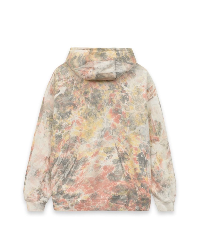 Red Brain Dead Marble Dye Hoodie | AU 1734689-FM