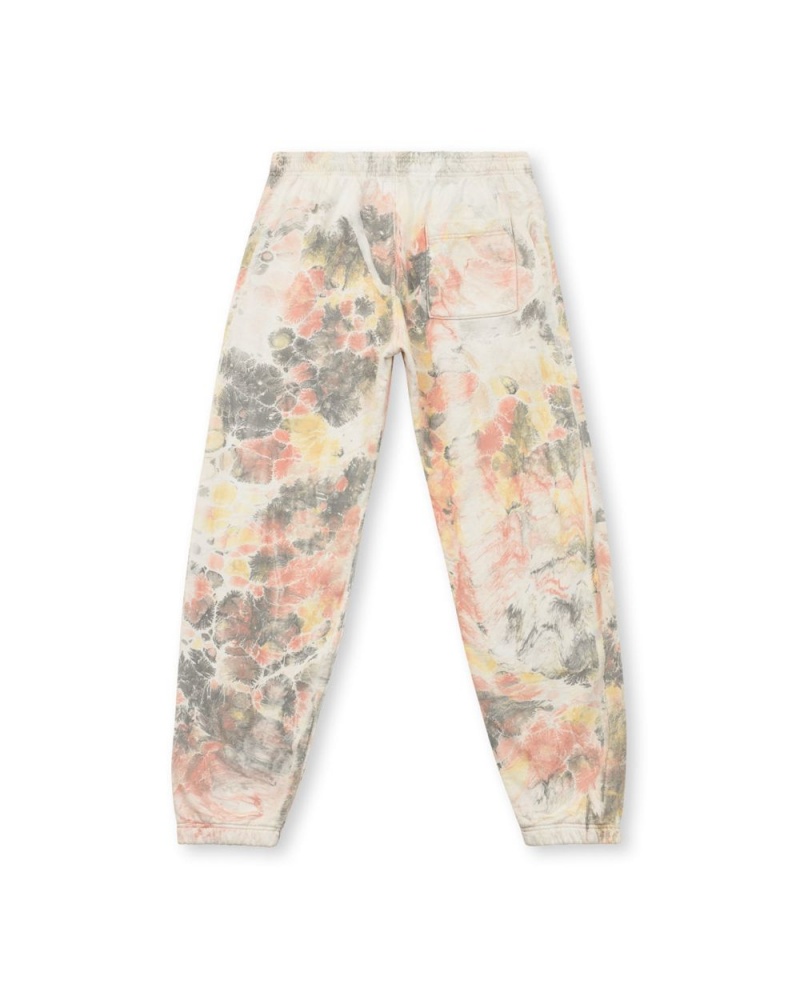 Red Brain Dead Marble Dye Sweat Pant | AU 8193475-YM