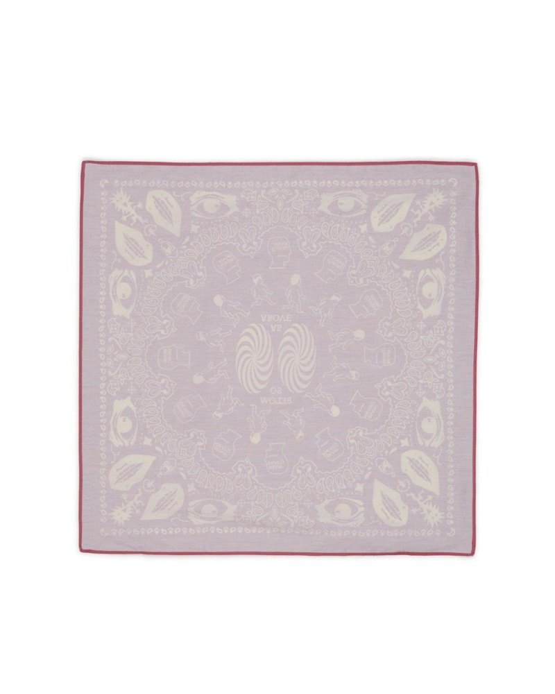 Rose Brain Dead Logohead Paisley Bandana Homeware | AU 2957168-WD