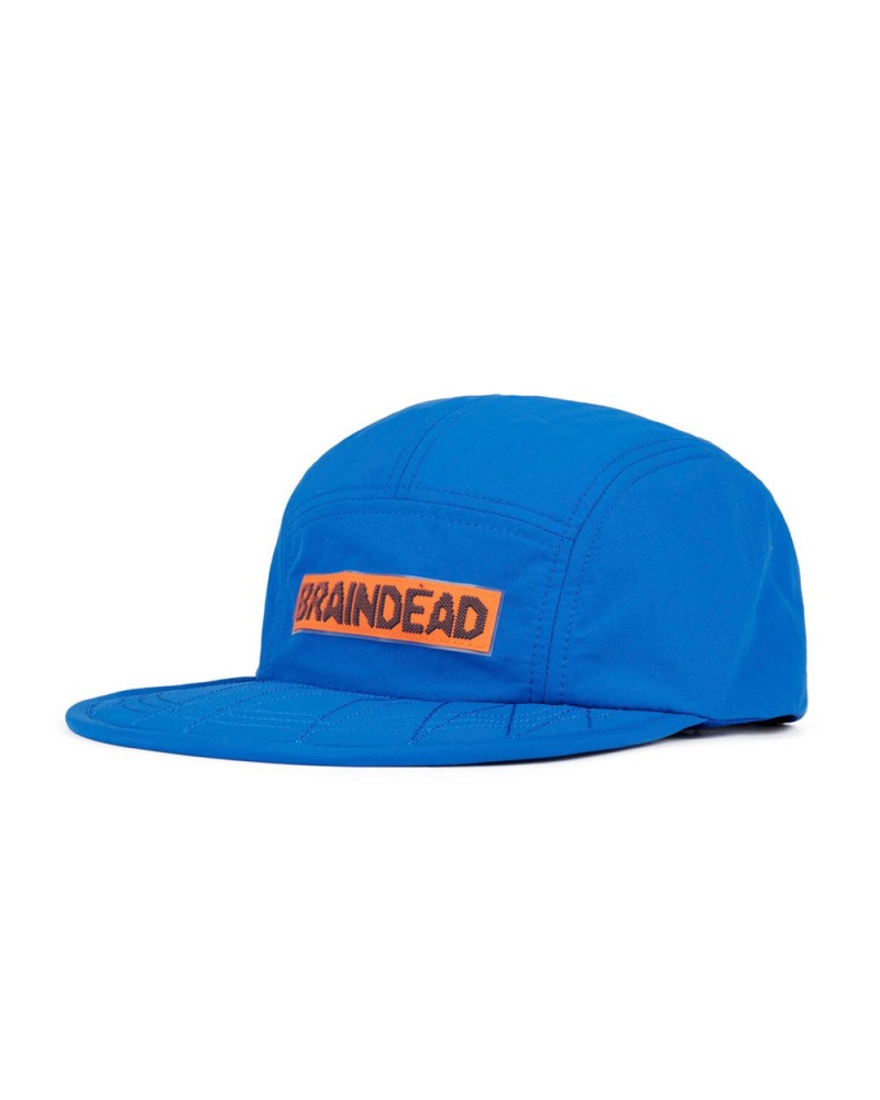 Royal Blue Brain Dead Kickers Nylon Duckbill Hat | AU 3486120-PJ