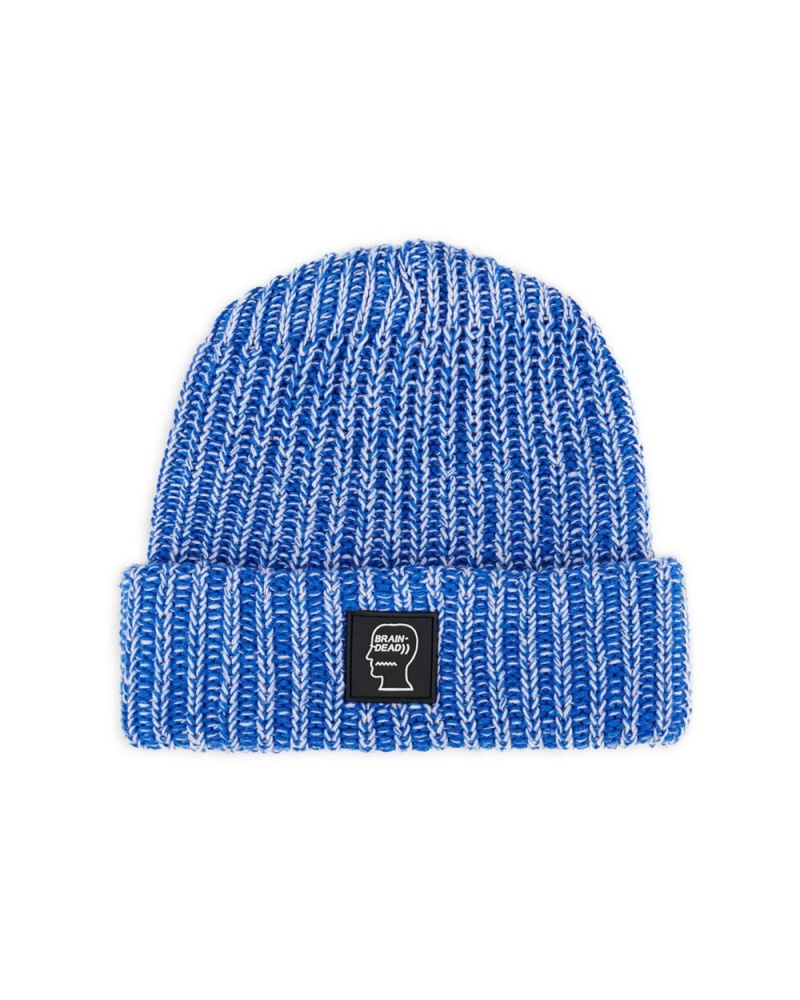 Royal White Brain Dead Logohead Beanie | AU 8912643-UM