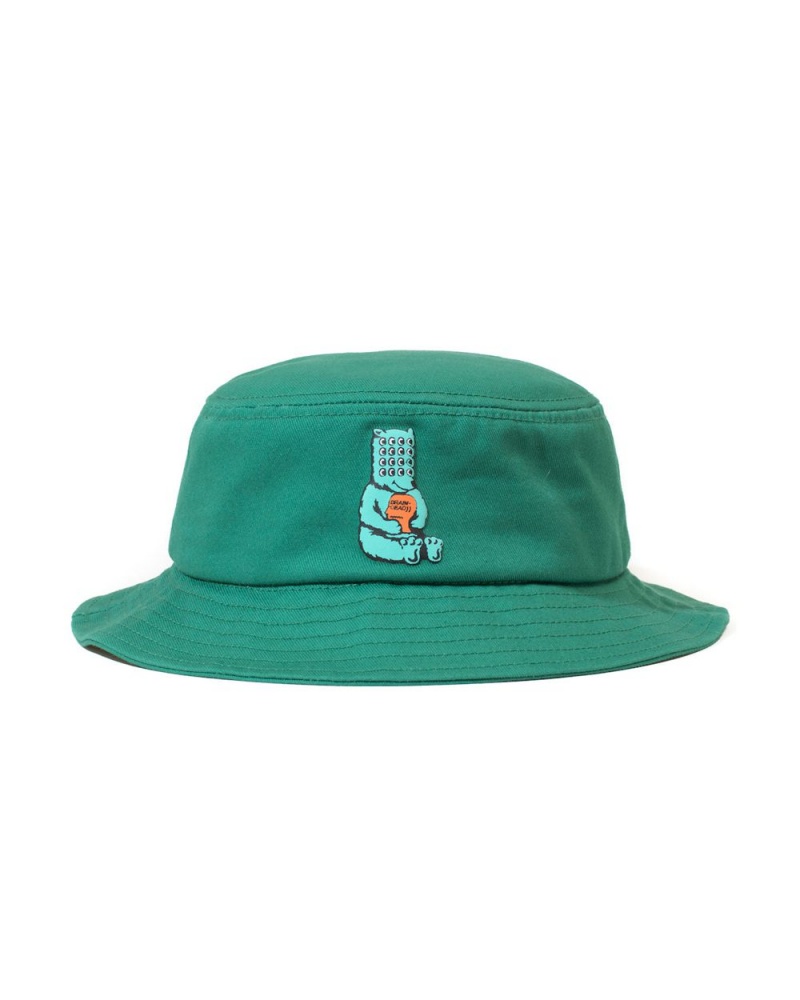 Turquoise Brain Dead Bear Brain Kids Bucket Hat | AU 0891462-PL