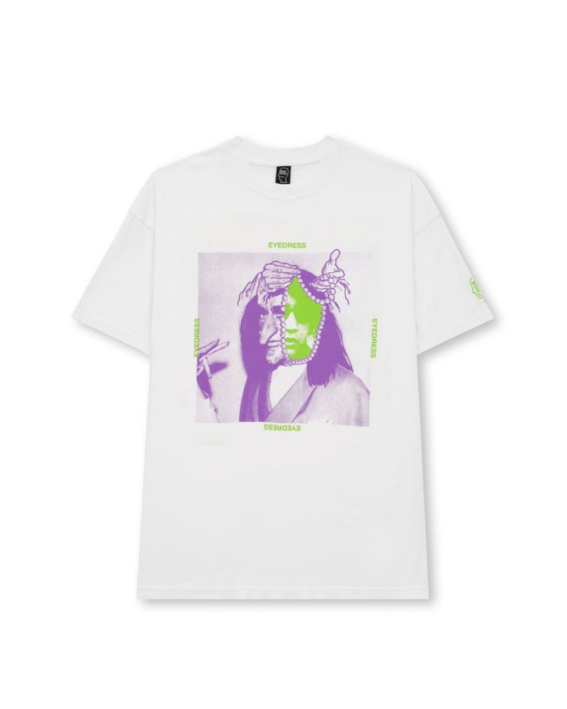 White Brain Dead Eyedress T-Shirt | AU 3157968-VC