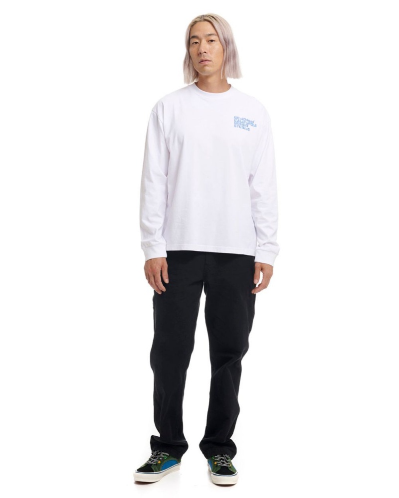 White Brain Dead Permit Everything Long Sleeve T-Shirt | AU 6314052-AU