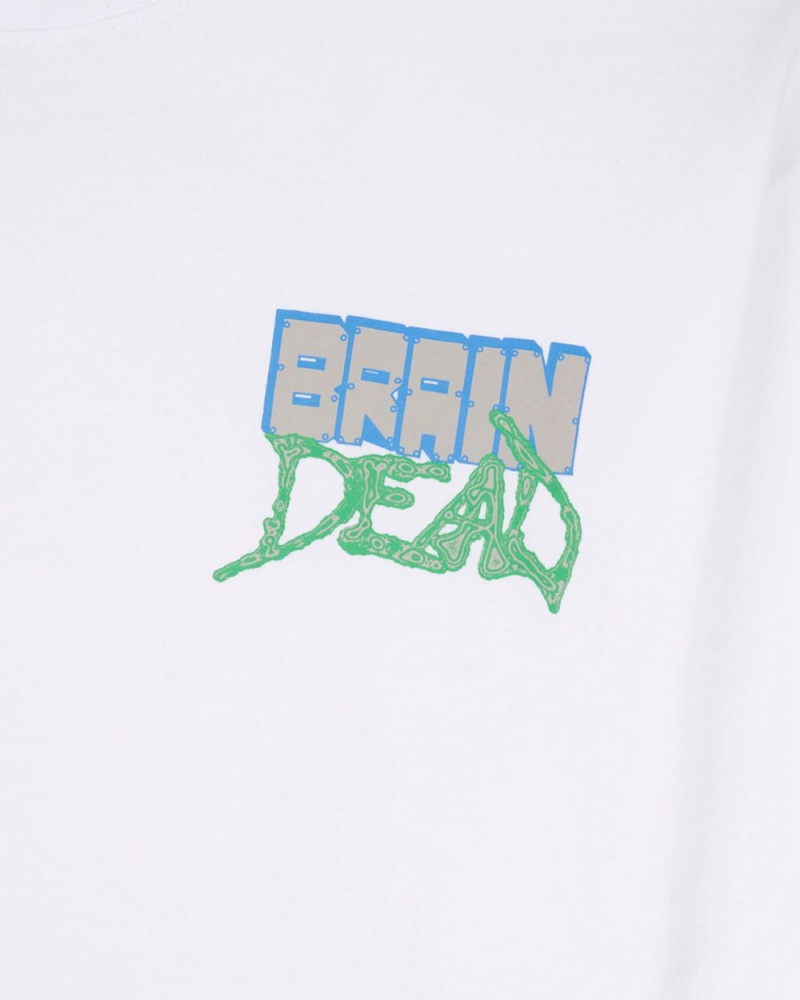 White Brain Dead Psychosis T-Shirt | AU 0697241-AH