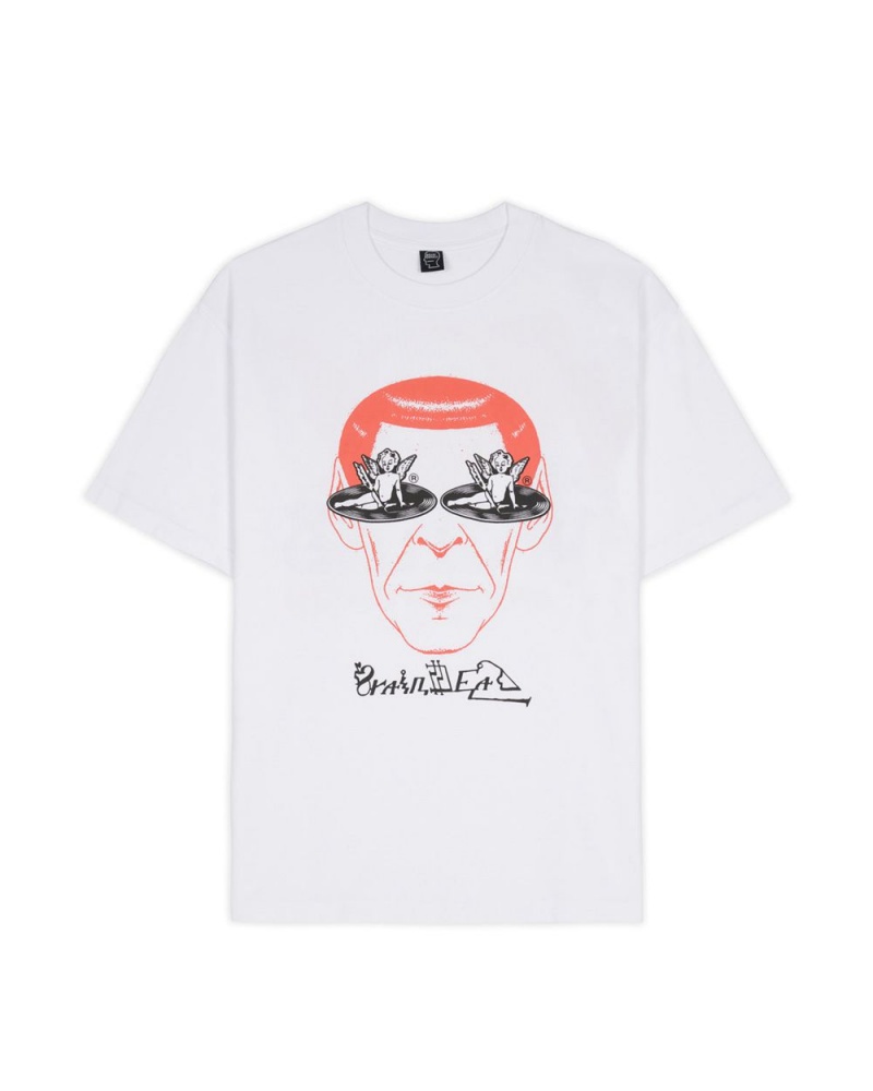 White Brain Dead Sound And Vision T-Shirt | AU 2684513-FW