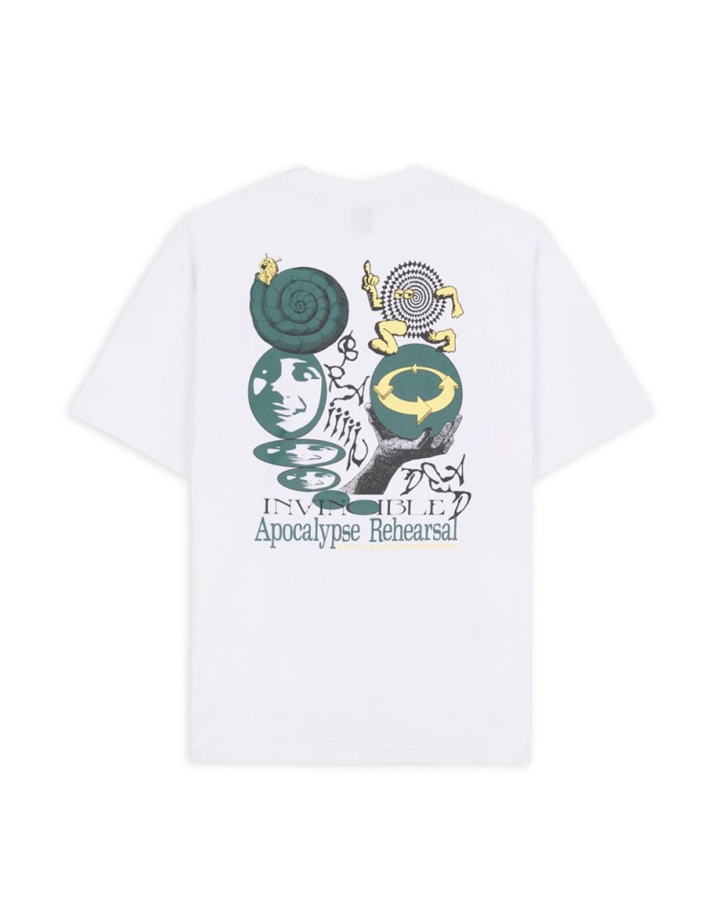 White Brain Dead X Invincible Apocalypse T-Shirt | AU 8952047-LY