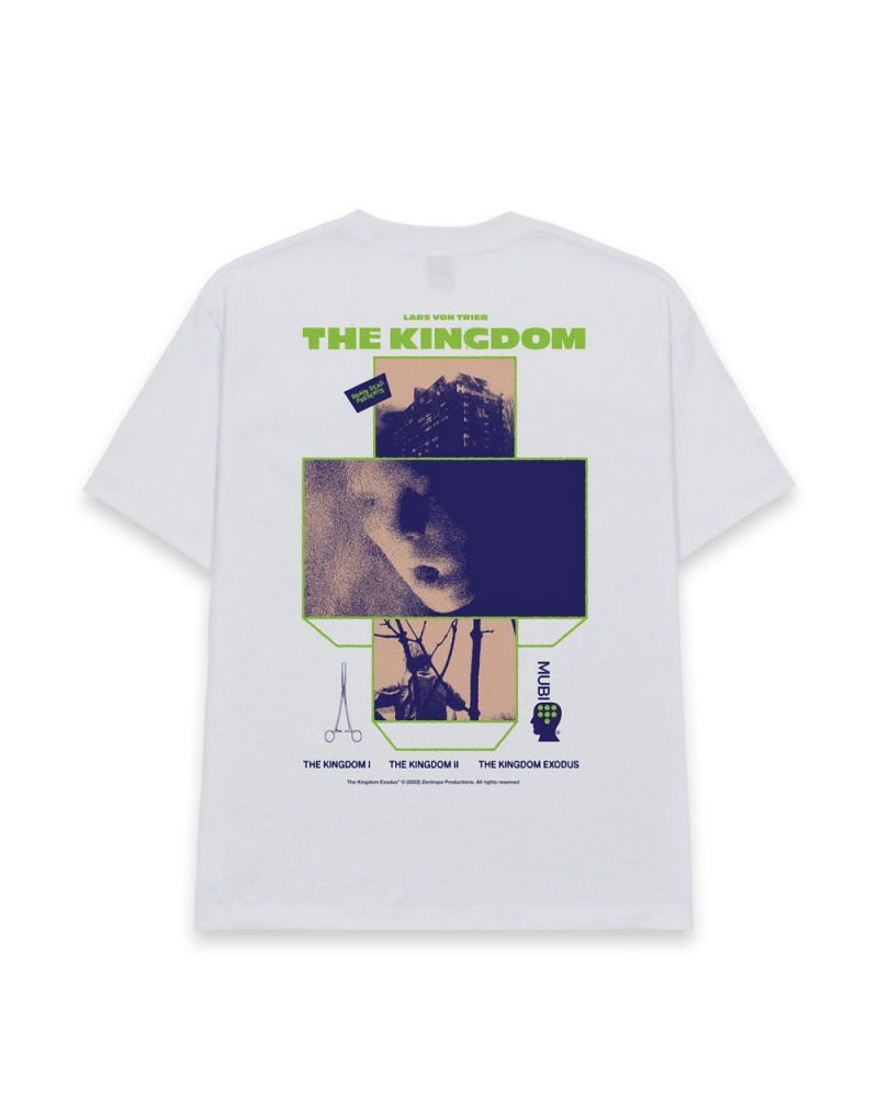 White Brain Dead X Mubi The Kingdom T-Shirt | AU 0136592-GI