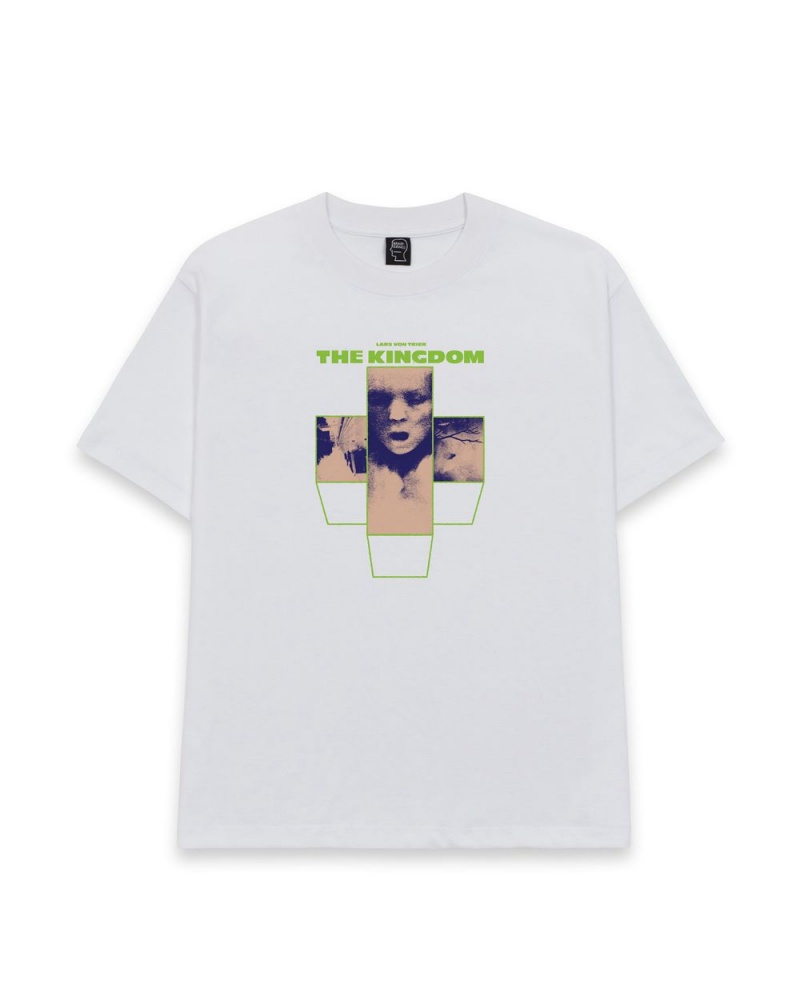 White Brain Dead X Mubi The Kingdom T-Shirt | AU 0136592-GI