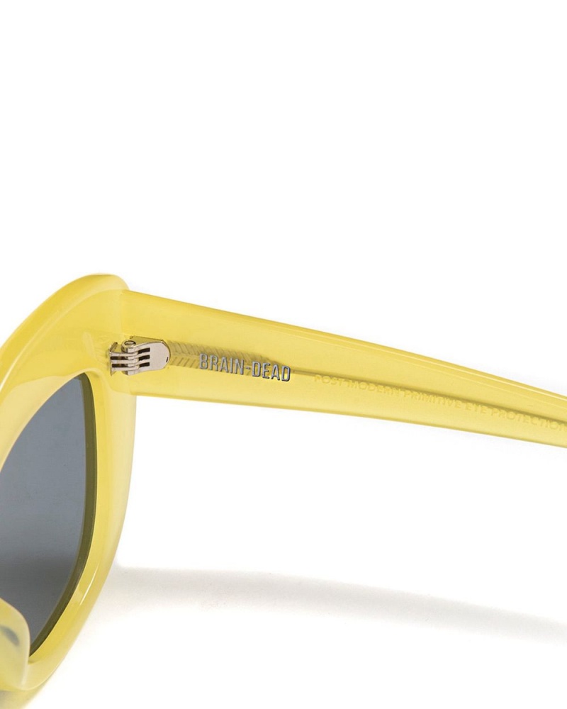 Yellow Brain Dead Chibi Sunglasses | AU 2150743-QJ