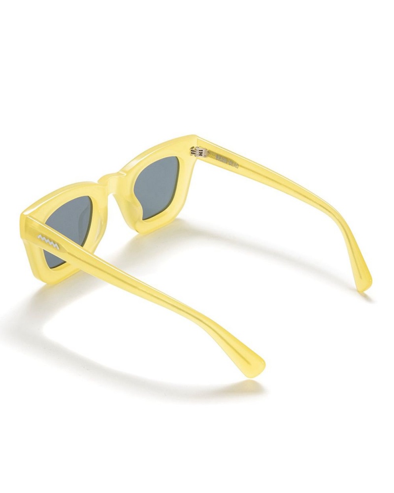 Yellow Brain Dead Elia Sunglasses | AU 0872351-ZA