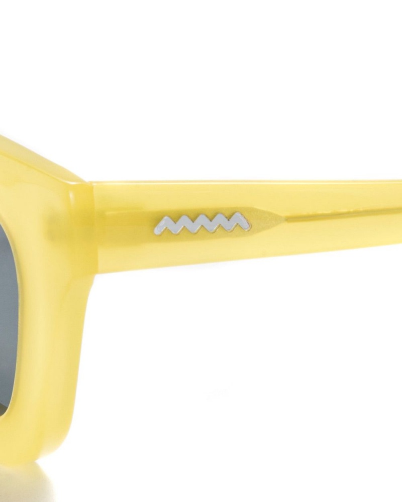 Yellow Brain Dead Elia Sunglasses | AU 0872351-ZA