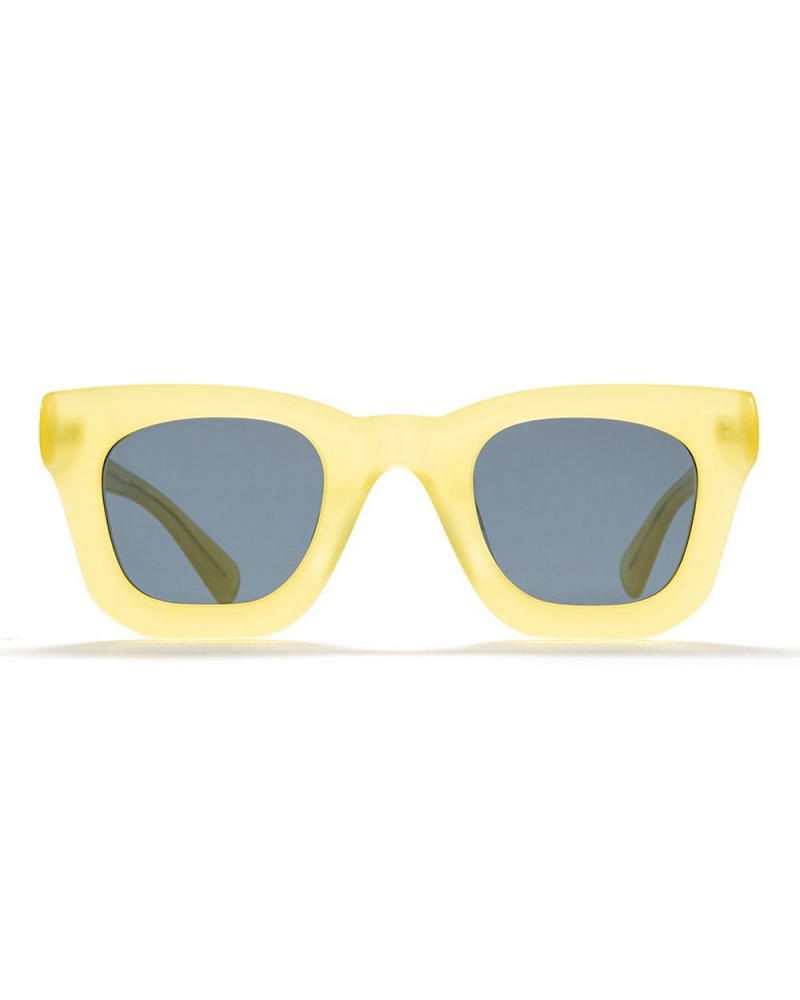 Yellow Brain Dead Elia Sunglasses | AU 0872351-ZA