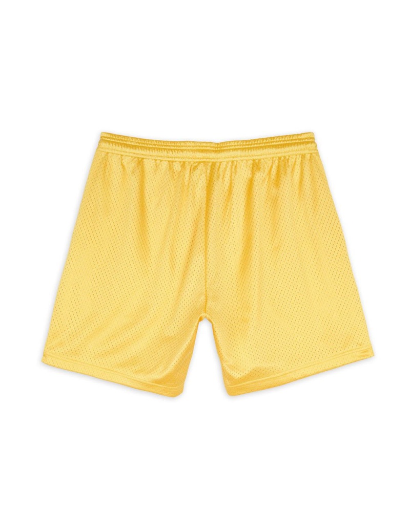 Yellow Brain Dead Grafix Team Shorts | AU 2781965-NF