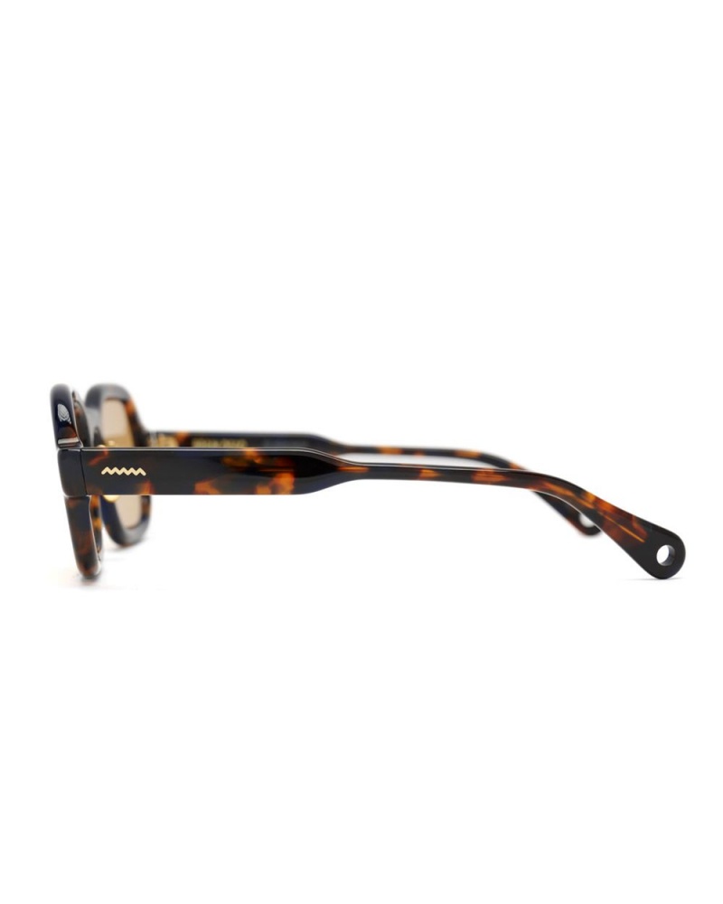 Yellow Brain Dead Newman Post Modern Primitive Eye Protection Sunglasses | AU 2814053-WJ