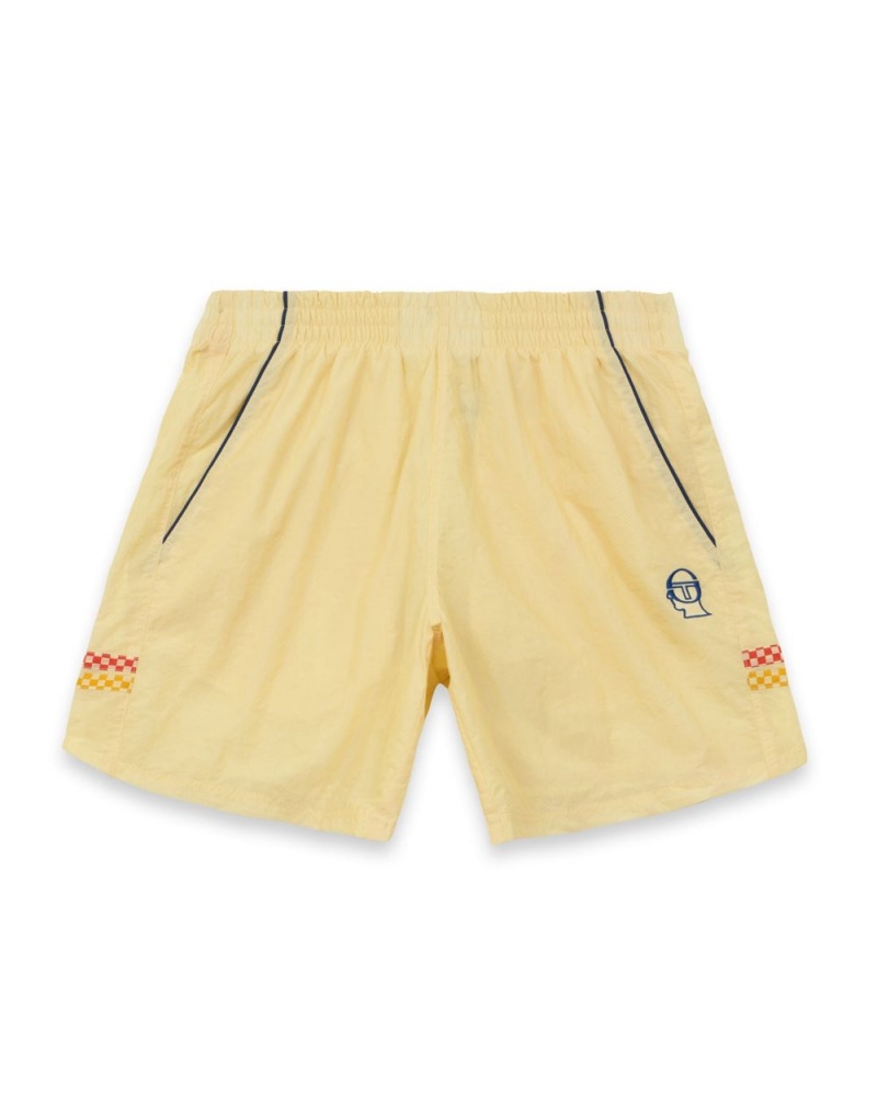 Yellow Brain Dead Sergio Tacchini X Shorts | AU 0738925-ZK